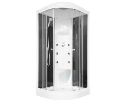 Душевая кабина Royal Bath RB 100HK7-BT 100х100 см, с прозрачными стеклами