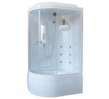 Душевая кабина Royal Bath RB 8120BK2-T 120х80 см, с прозрачными стеклами, правосторонняя