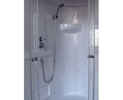 Душевая кабина Royal Bath RB 8120BP1-M 120х80 см, с матовыми стеклами, правосторонняя